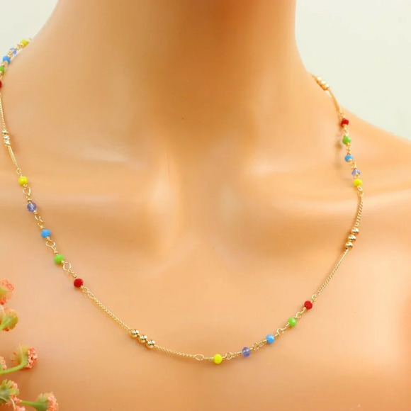 "New Beautiful Design Necklace Chain for Women/Girls, Gift, N592 - Picture 2 of 10